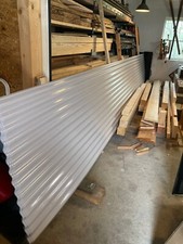 FVL Lichtplatten 5 Stk. 34,3 qm Wellplatten Wabenstruktur Polycarbonat weiß-opal