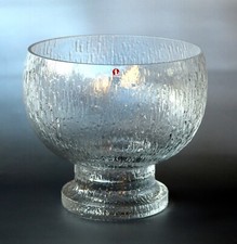 Glas Fußschale, littala