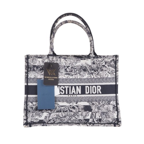 Dior book tote medium toile - tote, du