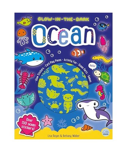 Glow the dark - glow-in-the-dark, sticker