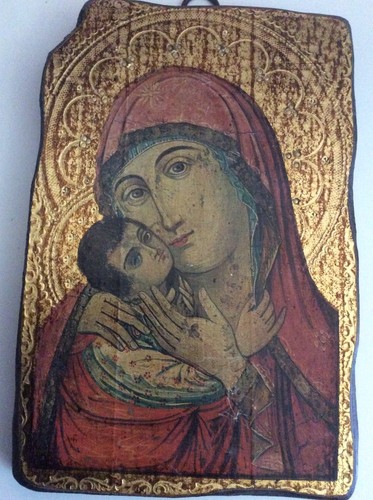 Kleine orthodoxe ikone - ikone, "maria