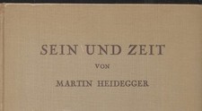 Martin Heidegger Sein und Zeit