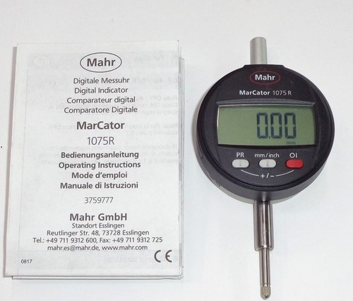 Mahr messuhr 13mm - mahr, 0-13mm