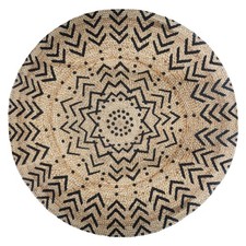 Jute Teppich Rund Indischer