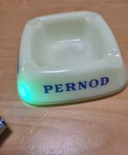 Pernod Werbe Ascher Vintage  Opalex Opaline Reklame Aschenbecher 12x3cm