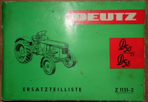 Deutz schlepper d 55 - s,
