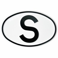 Hoch Relief S-Schild Emblem