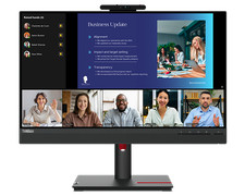 Lenovo ThinkVision T24v-30 60,5cm (23,8") FHD IPS Monitor HDMI/DP/VGA Webcam HV