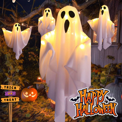 Halloween leuchtendes gespenst - halloween,
