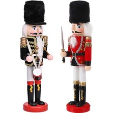 2er Set 30cm Nussknacker