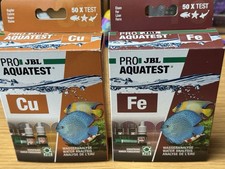 JBL Aquatest Pro Sets Cu Kupfer und Fe Eisen, Wasseranalyse, OVP