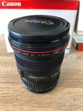 Canon EF 17-40 mm F/4.0 L USM Objektiv mit Schutzfilter für Linse (Zubehörpaket)