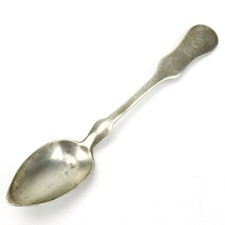 Antiker Mokkalöffel aus 800er Silber Wien Österreich-Ungarn Grafenkrone 19. Jhd.