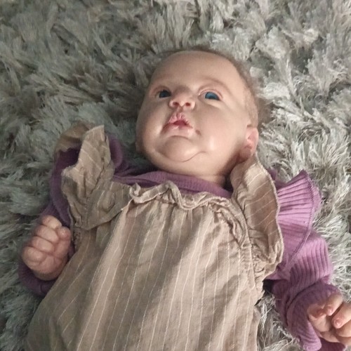 Puppe reborn baby 48cm - baby, mit