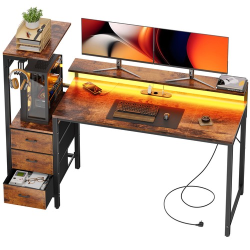 Gaming tisch mit - led, &