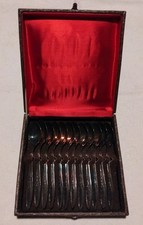 12 russische Silberlöffel