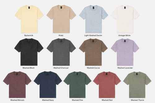 Unisex heavyweight washed - heavyweight, tee