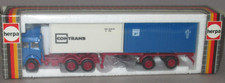 Herpa IVECO TURBO CONTRANS INTERPOOL Container Sattelzug in OVP 816220 Top!