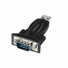 Logilink AU0034 USB 2.0 zu Serial Adapter FTDI RS232 COM Port Laptop Notebook PC