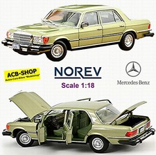 Mercedes-Benz 450 SEL W116 US TV-Version Dallas 1979 Silbergrün 1:18 Norev183975