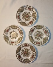 4 x "Windsor" Ridgway Staffordshire Untertasse kleine Teller englische Keramik