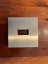 EKEY 101990 Modul GIRA System 106 Einbaumodul für Fingerscanner UP, Edelstahl