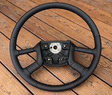 NEW LEATHER STEERING WHEEL for
