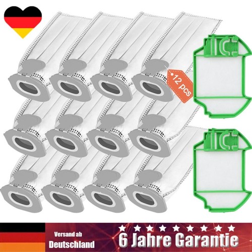 12x staubbeutel mit filter - 12x,