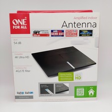 ONE FOR ALL Indoor Antenne TV TNT Ultra HD 4K DVB-T/T2 LTE DAB+ - SV9495 - NEU ✅