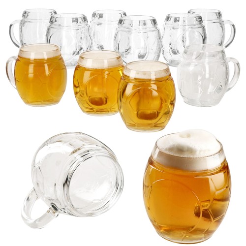 12x fußball biergläser 5l - 12x,