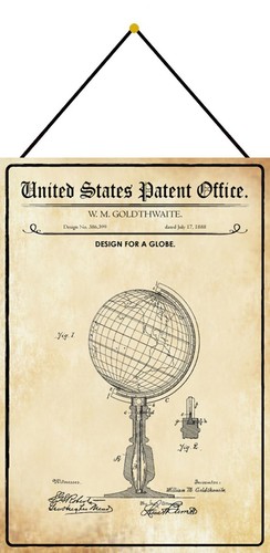 Blechschild 20x30 patent - blechschild,