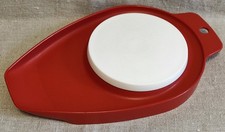 Tupperware * Mamsell kleines Schneidbrett mit Spatel * braun/orange