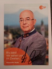 Alexander Duda Autogramm Signiert AK Rosenheim Cops