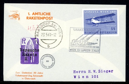 Drg amtliche raketenpost - drg, 1.