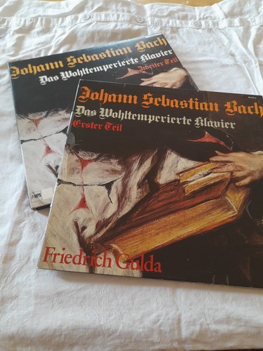 7lp friedrich gulda bach - 7lp,