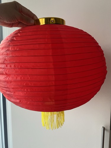 Lampion papier stoff asia - lampion,