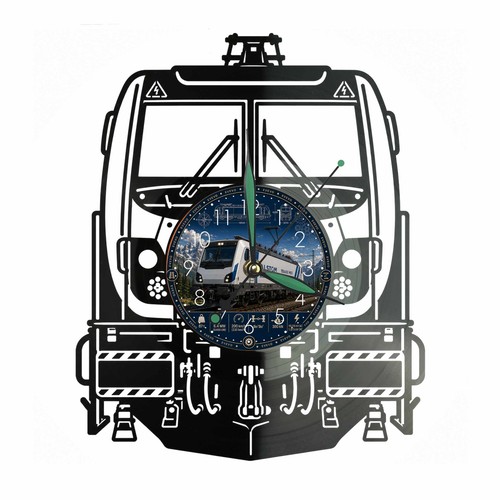 Zug wanduhr eisenbahn - zug,