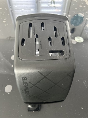 Tupperware messerblock schwarz - messerblock,