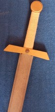 Lang - Schwert Kinderwaffe Holzschwert Ritterschwert aus Holz  L 105 cm