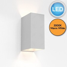 Astro Lighting - Oslo 160 LED 1298021 - IP65 strukturiert grau lackiert Wandleuchte