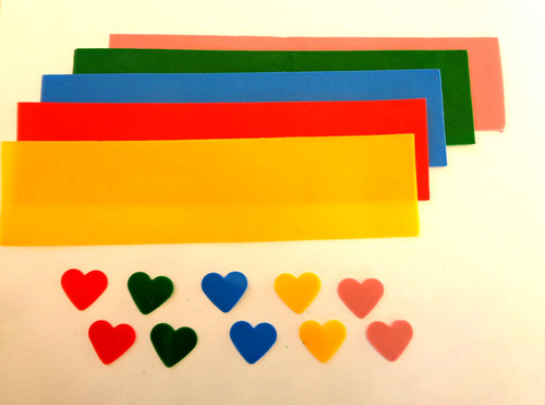 Verzierwachs platten - 5,