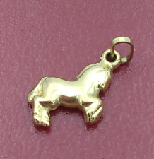 8K/ 0,333 Gold Anhänger Pferdeform