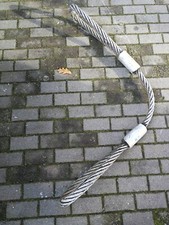 Abschleppseil Drahtseil Stahlseil Hebeseil  20000 Kg 1,8 m Länge