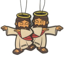 2x Dabbing Jesus Car Fragrance