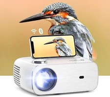 4K Projektor HD 20000LMS Native 1080P Beamer WiFi LCD Heimkino HDMI Bluetooth