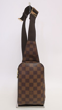 echt Louis Vuitton Damier Ebene Geronimos Schultertasche Umhängetasche #29830