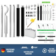 Drechseleisen Werkzeug Set Hartmetall Holzspachtel Schnitzwerkzeug Profi Zubehör