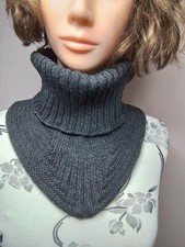 Nackenwärme Loop Nackenschutz Aus Merinowolle Gr. L Grau