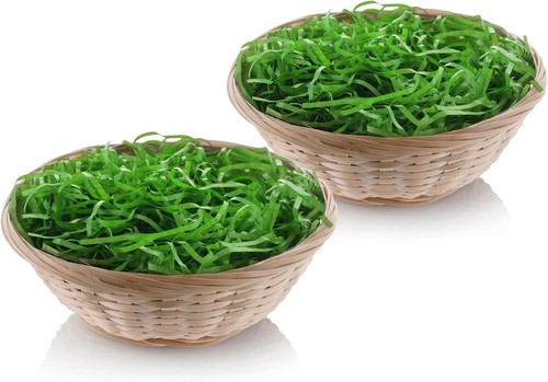 Osterkörbchen mit gras - osterkörbchen,
