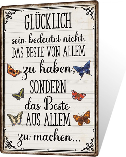 Decor glück motivation text - decor,